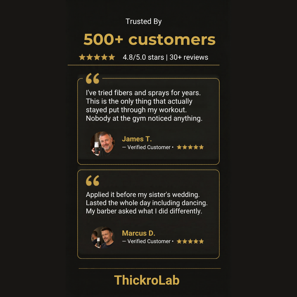 ThickroLab Hair Concealer Cream — 1 Application, Up To 10 Days